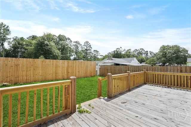 40 Circle Dr, Pembroke, GA 31321 - deck featuring a fenced backyard