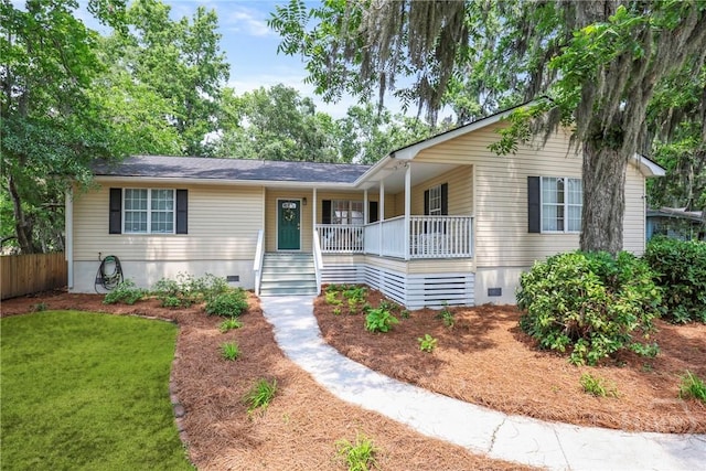 5109 Laroche Ave, Savannah, GA 31404 - single story home with crawl space and a porch