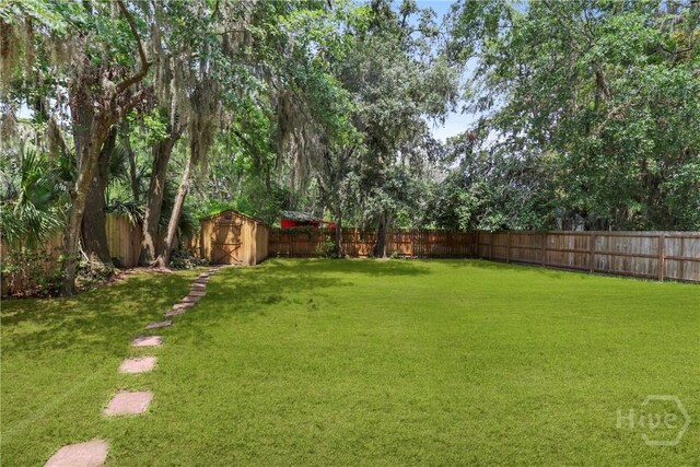 5109 Laroche Ave, Savannah, GA 31404 - view of yard
