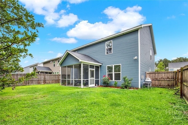 106 Tanzania Trl, Pooler, GA 31322 - back of house with a sunroom