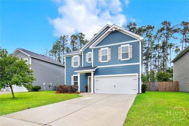 106 Tanzania Trl, Pooler, GA 31322 - view of front of house featuring a garage and concrete driveway