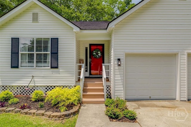 5 Sugar Cane Dr, Savannah, GA 31419 - view of front of property featuring an attached garage, driveway, and roof with shingles