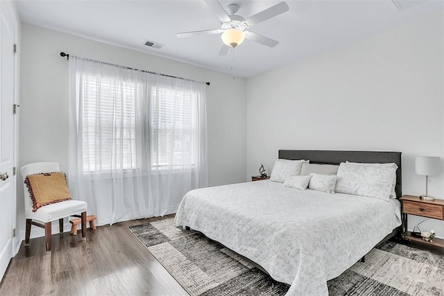 214 Park Chase Chase, Pooler, GA 31322 - bedroom featuring wood finished floors and ceiling fan