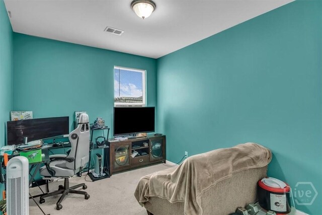 413 Lions Den Dr, Pooler, GA 31322 - view of carpeted home office