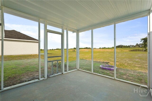315 S Bridgeport Dr, Statesboro, GA 30461 - view of unfurnished sunroom