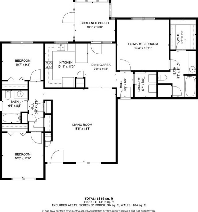 315 S Bridgeport Dr, Statesboro, GA 30461 - property floor plan