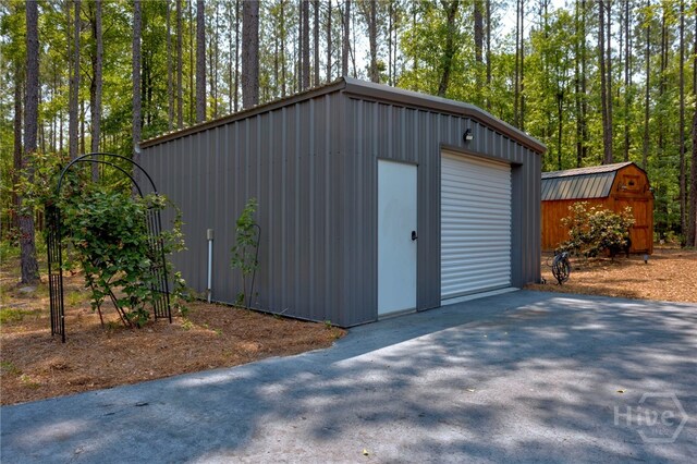 4000 Old River Rd S, Brooklet, GA 30415 - view of outbuilding featuring driveway