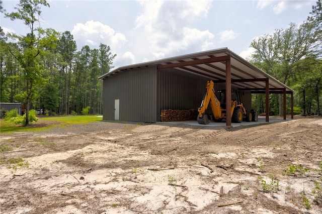 4000 Old River Rd S, Brooklet, GA 30415 - view of stable