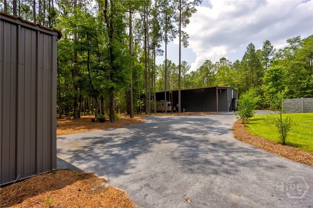 4000 Old River Rd S, Brooklet, GA 30415 - view of asphalt driveway