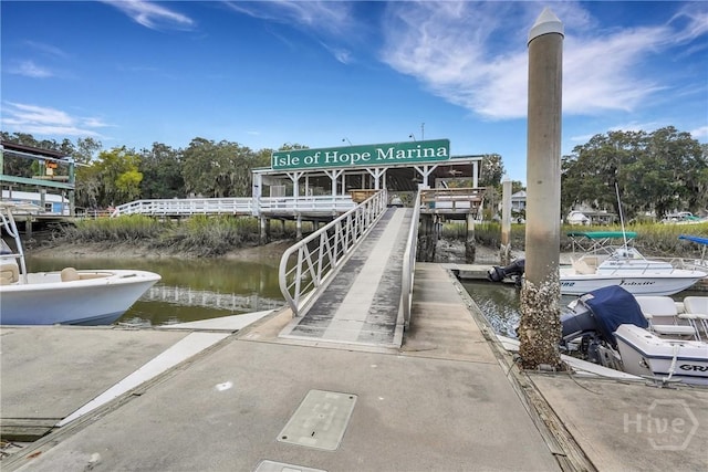 145 Cardinal Rd, Savannah, GA 31406 - dock featuring a water view