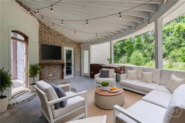 238-A W Magnolia Ave, Savannah, GA 31419 - view of patio with outdoor lounge area
