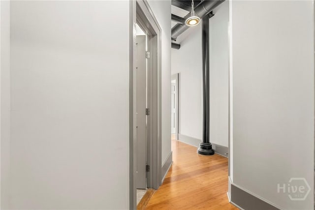 301 W Broughton St Unit 3B, Savannah, GA 31401 - corridor featuring light wood-style floors and baseboards