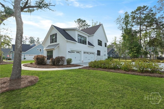 315 Linkside Lake Dr, Richmond Hill, GA 31324 - view of side of property featuring a garage and concrete driveway