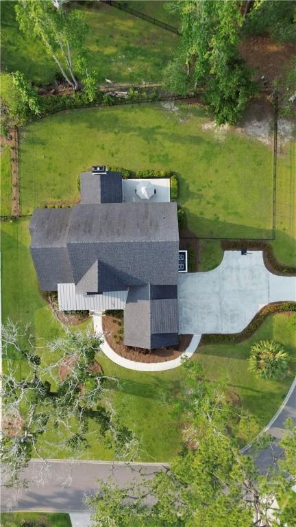 315 Linkside Lake Dr, Richmond Hill, GA 31324 - aerial view of property and surrounding area