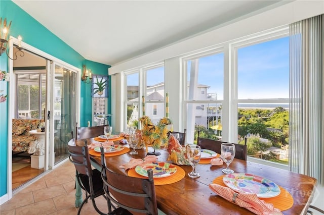 5 Northshore Dr, Tybee Island, GA 31328 - dining space featuring light tile patterned floors
