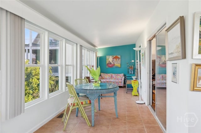 5 Northshore Dr, Tybee Island, GA 31328 - sunroom / solarium featuring plenty of natural light and tile patterned flooring