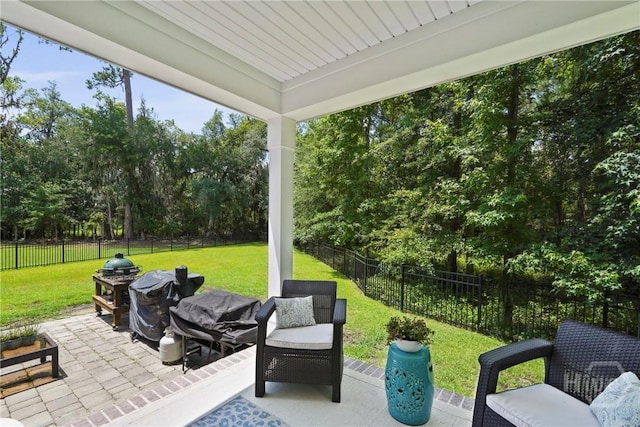 20 Oakcrest Ct, Savannah, GA 31405 - view of patio featuring view of scattered trees