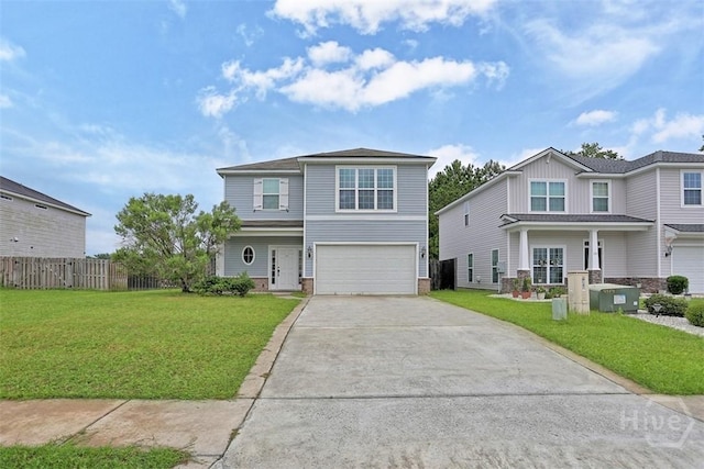 194 Calm Oaks Cir, Savannah, GA 31419 - view of front of home featuring an attached garage, driveway, and brick siding
