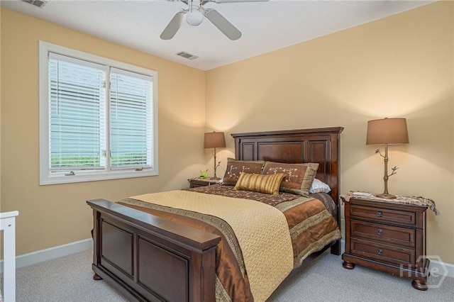 6 Pine Shadow Ct, Savannah, GA 31411 - bedroom with carpet, baseboards, and ceiling fan
