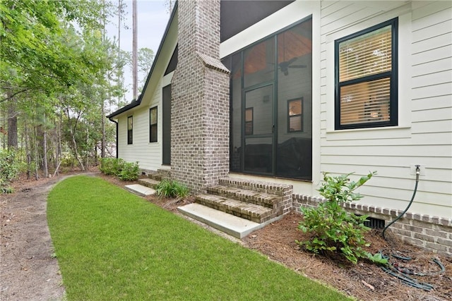 39 Bird Dog Ln, Midway, GA 31320 - view of side of property with entry steps