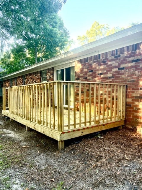 309 Middleton St S, Pooler, GA 31322 - view of wooden deck