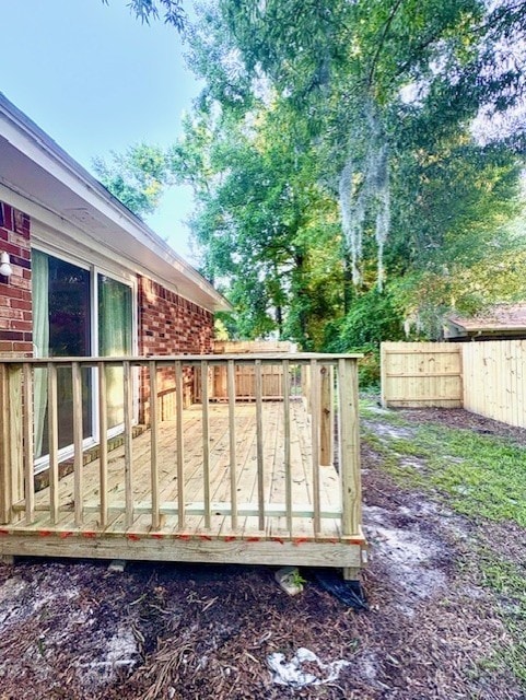 309 Middleton St S, Pooler, GA 31322 - view of wooden deck