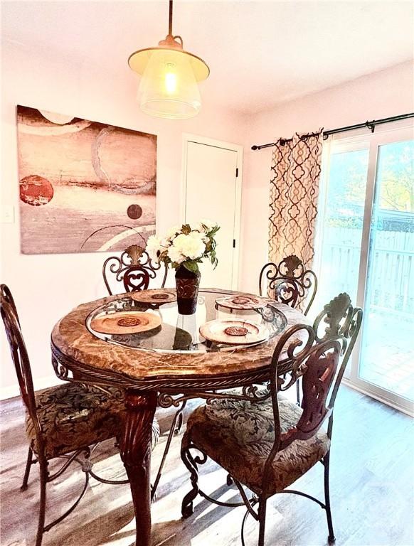 309 Middleton St S, Pooler, GA 31322 - dining room with wood finished floors