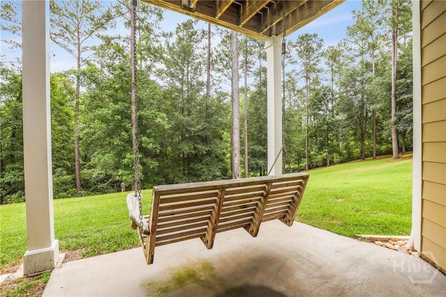 206 Captain Cone Ct, Brooklet, GA 30415 - view of patio