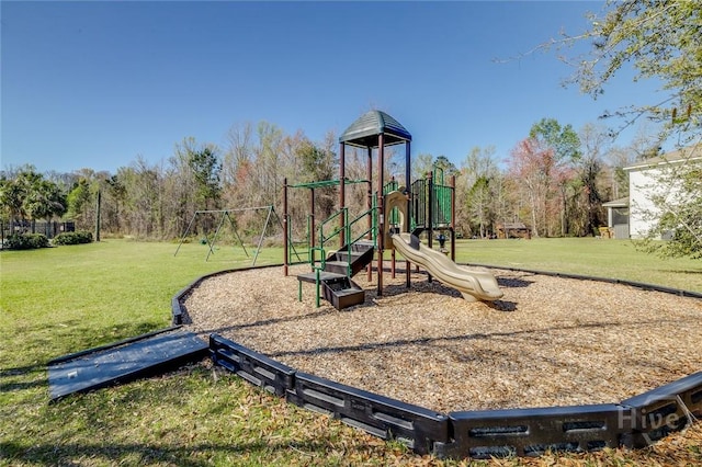 82 Saddlebrush Rd, Ellabell, GA 31308 - community playground with a yard