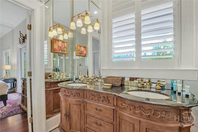 509 E Broughton St, Savannah, GA 31401 - bathroom with double vanity
