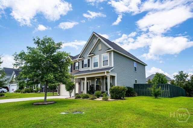 66 Tarbert Cut Cut, Richmond Hill, GA 31324 - view of front of home with concrete driveway