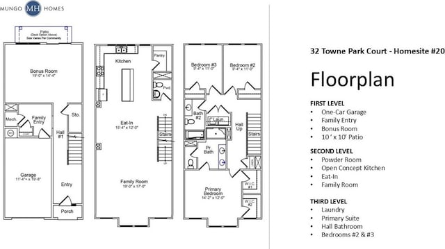 32 Towne Park Ct, Rincon, GA 31326 - home floor plan