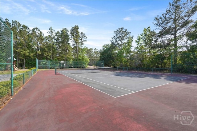 301 Morgan Pines Dr, Pooler, GA 31322 - view of tennis court with community basketball court