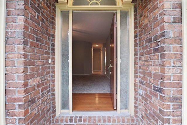 301 Morgan Pines Dr, Pooler, GA 31322 - view of exterior entry featuring brick siding