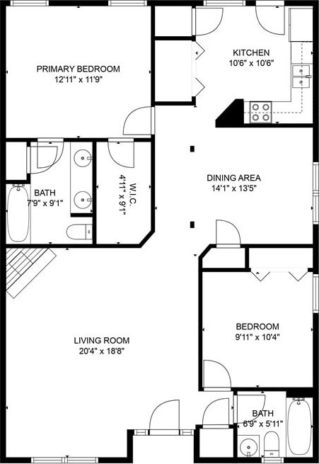 301 Morgan Pines Dr, Pooler, GA 31322 - view of property floor plan