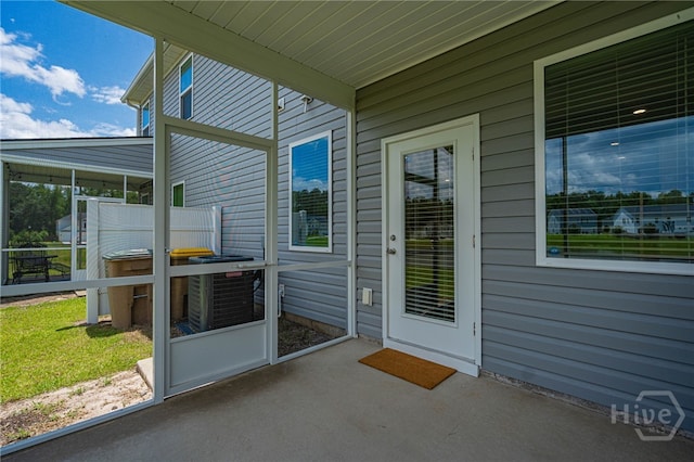 147 Congo Ct, Pooler, GA 31322 - view of unfurnished sunroom