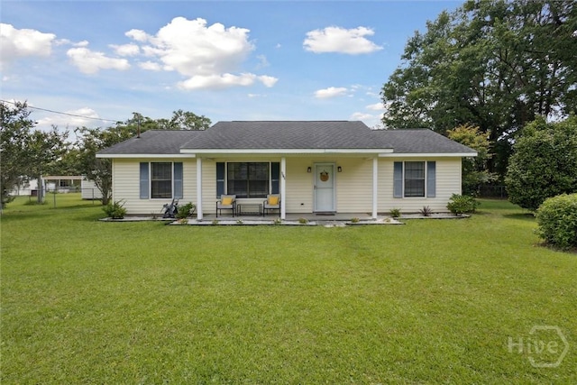 151 Ogeechee Ave, Bloomingdale, GA 31302 - view of front of home with a front yard and covered porch