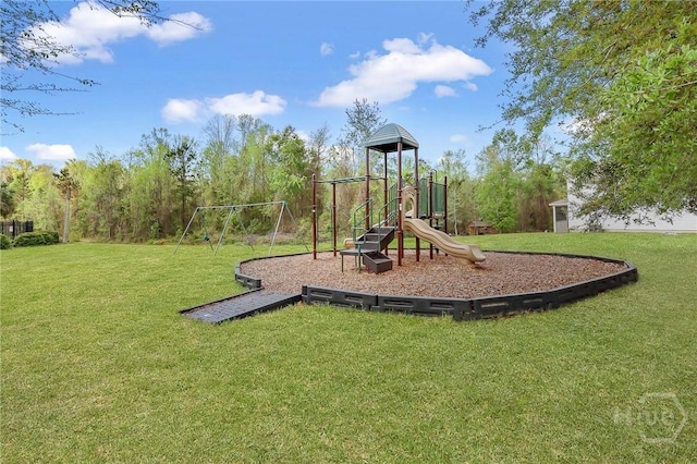 4 Broken Bit Rd, Ellabell, GA 31308 - community play area featuring a lawn