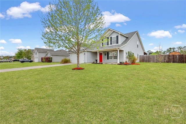 4 Broken Bit Rd, Ellabell, GA 31308 - traditional-style house featuring driveway, a garage, a porch, and roof with shingles