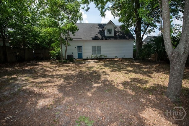 104 Ropemaker Ln, Savannah, GA 31410 - rear view of property featuring cooling unit