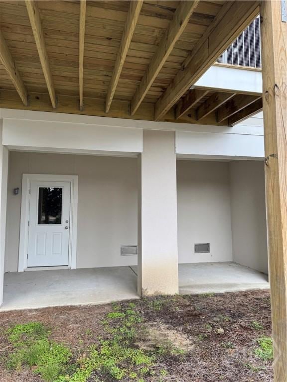 40 Hidden Pointe Dr, Savannah, GA 31419 - view of exterior entry with stucco siding