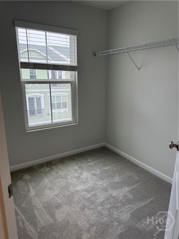 40 Hidden Pointe Dr, Savannah, GA 31419 - walk in closet featuring carpet flooring
