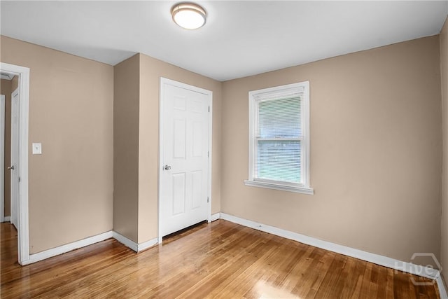 3114 Wright St, Savannah, GA 31404 - unfurnished bedroom featuring light wood finished floors and baseboards