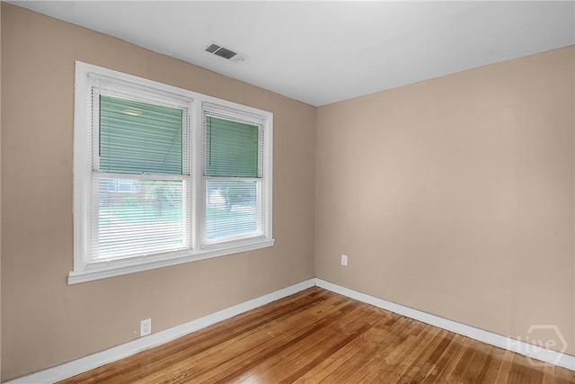 3114 Wright St, Savannah, GA 31404 - spare room featuring baseboards and wood finished floors