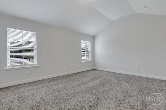 343 Governor Gwinnett Way, Pooler, GA 31322 - unfurnished room featuring lofted ceiling, carpet floors, and baseboards