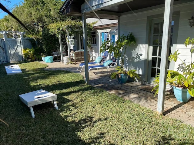 1810 Chatham Ave, Tybee Island, GA 31328 - view of yard with a patio