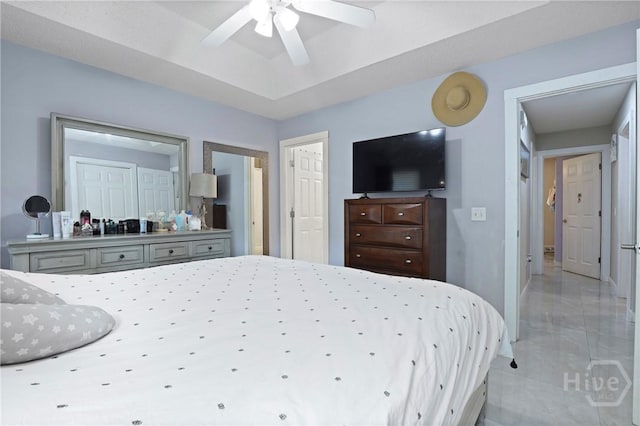 1346 Ryans Way, Pooler, GA 31322 - bedroom featuring a ceiling fan and baseboards