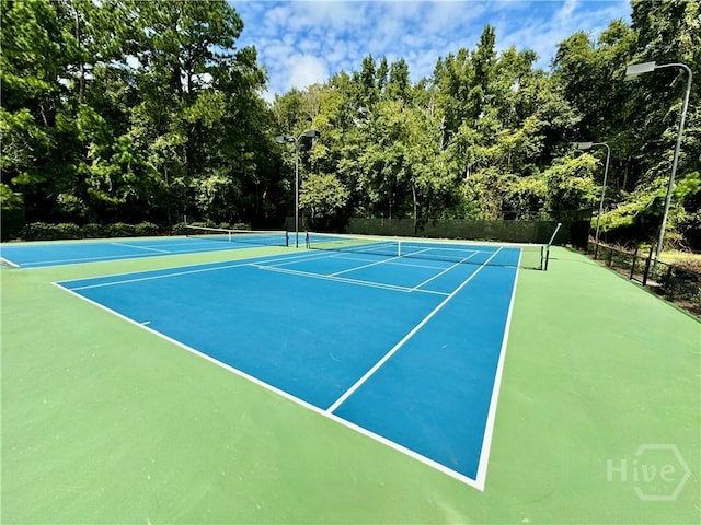 174 Regency Cir, Pooler, GA 31322 - view of tennis court with community basketball court