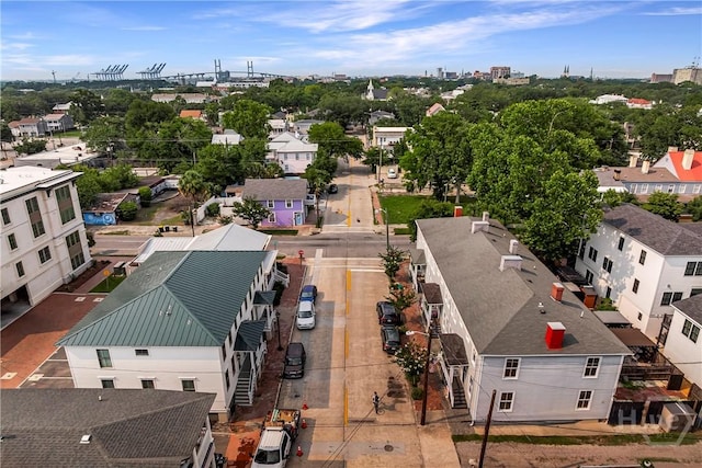 1402 Jefferson St, Savannah, GA 31401 - aerial perspective of suburban area