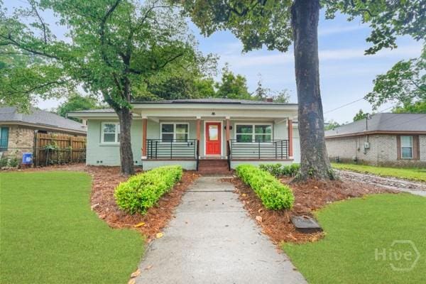 1817 Lloyd St, Savannah, GA 31405 - view of front of home with covered porch